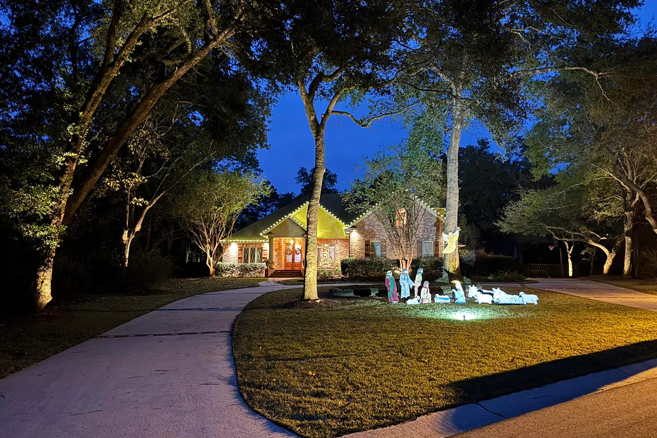 Fairhope Alabama Landscape Lighting